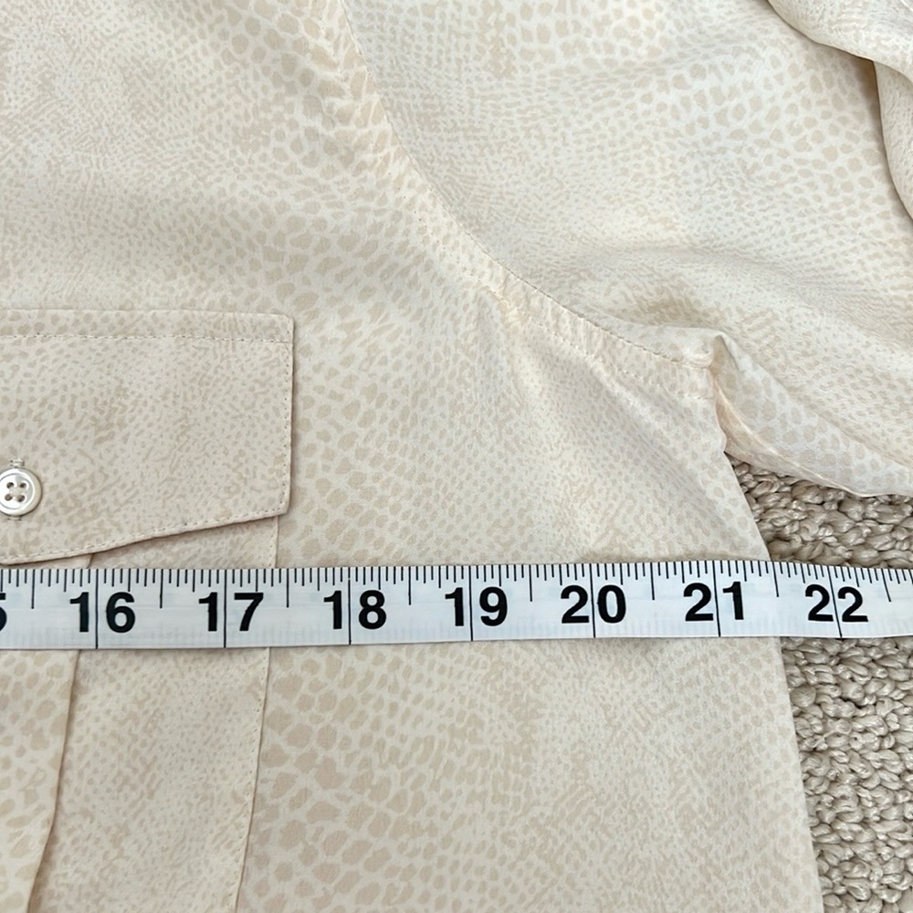 Rails Long Sleeve Silk Blouse - Picture 10 of 11